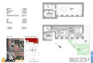 Hochexklusive 2-Zimmerwohnung mit sonnigem Eigengarten + Weinkeller nähe Mariahilfer Straße!