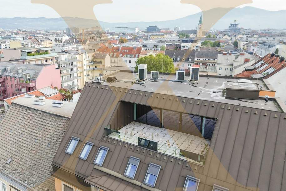 Traum-Büro mit Dachterrasse &amp; Balkon auf der Landstraße zu vermieten!, Gewerbeobjekt-miete, 2.876,48,€, 4020 Linz(Stadt)