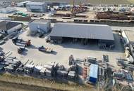 Betriebsgelände mit Halle in Untersiebenbrunn