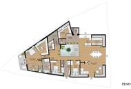 Einzigartiges Luxuspenthouse mit Seeblick