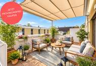 PROVISIONSFREI &amp; bezugsfertig! Nach Süden ausgerichtete 3-Zimmer-Wohnung mit Rundum-Dachterrasse | Weitblick