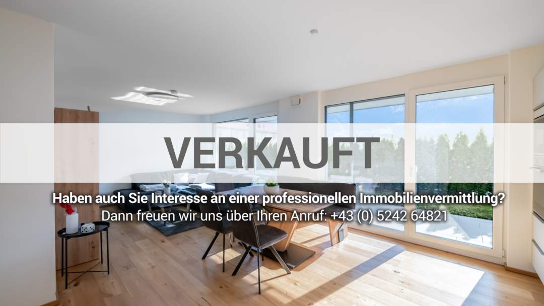 Stilvolle 3-Zimmer-Gartenwohnung – neuwertig & möbliert in Jenbach