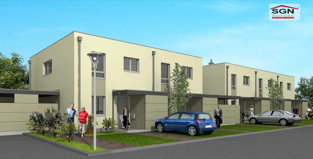 Willkommen beim 2. Bauabschnitt - Traumhafte Häuser mit Gartenparadies