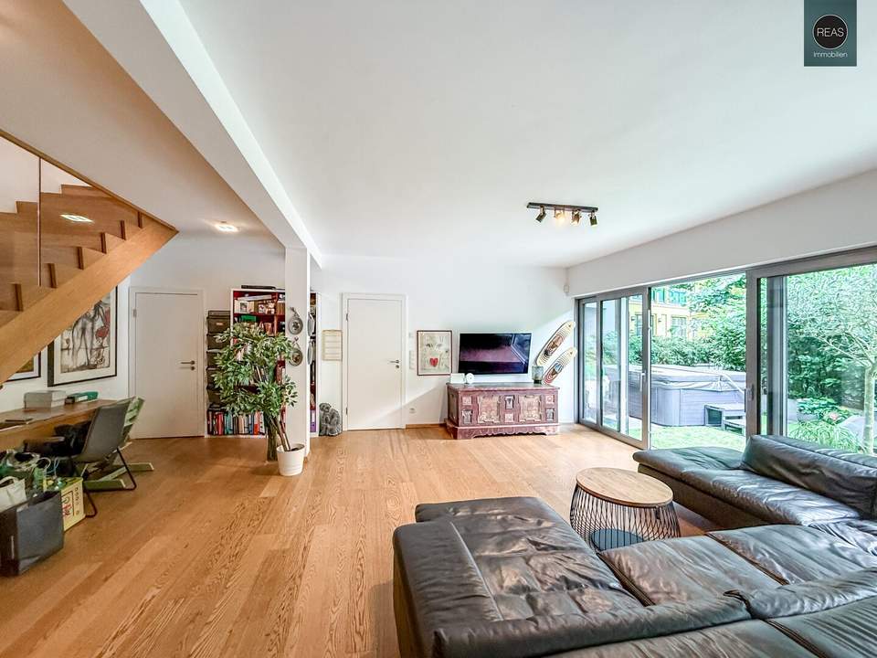 Traum Maisonette - Wohnung mit Garten - Terrasse und Garage in Hietzinger Bestlage!