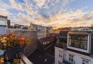 Exklusives 4-Zimmer-Dachgeschoss mit Terrasse in unmittelbarer Zentrumsnähe – Mayerhofgasse 7, 1040 Wien