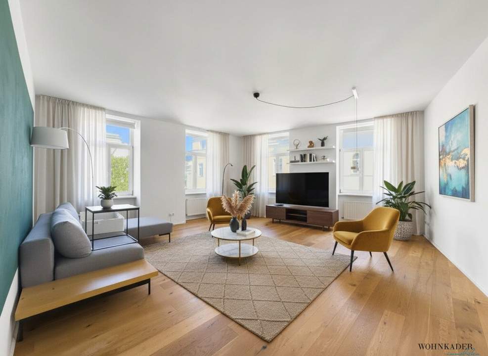 Helle 2-Zimmer-Wohnung in Toplage der Rüdigergasse