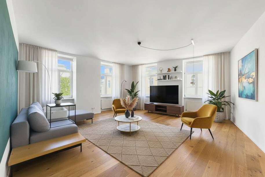 Helle 2-Zimmer-Wohnung in Toplage der Rüdigergasse, Wohnung-kauf, 499.000,€, 1050 Wien 5., Margareten