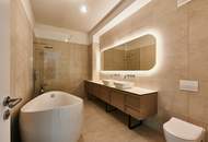 Wohnen, wo andere Urlaub machen: Erstklassige 5-Zimmer-Wohnung am Wasser mit 70m2 Balkon