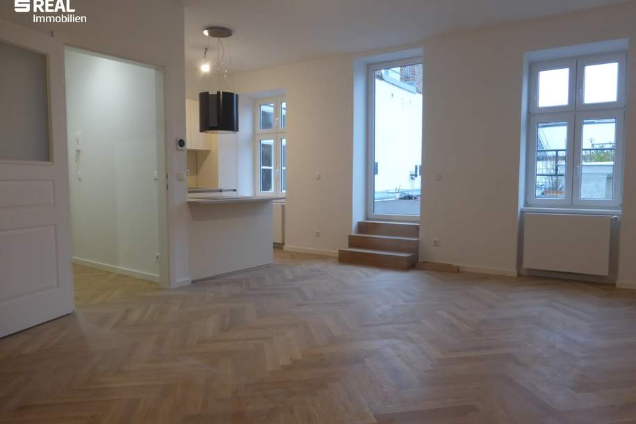 ERSTBEZUG - nahe Stephansplatz - Stadtapartment mit fast 27 m² großer Terrasse im Dachgeschoß!, Wohnung-miete, 1.100,91,€, 1010 Wien 1., Innere Stadt