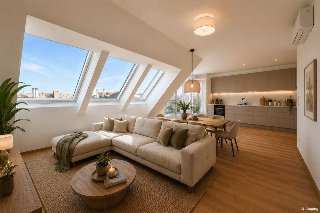 DG - helle Wohlfühl-Oase mit 3 Zimmer >> TOP ANBINDUNG