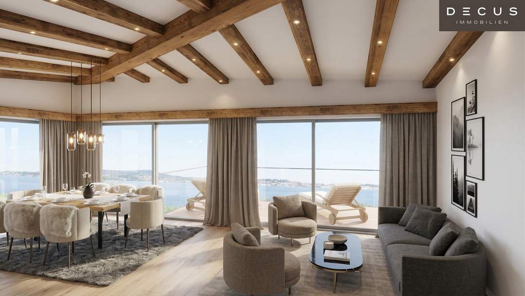 PENTHOUSE MIT TRAUMHAFTEM TRAUNSEEPANORAMA AM SONNENHANG