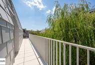 Klimatisierte Dachgeschosswohnung mit Büroraum & 16 m² Balkon | VILLMA – Top 6