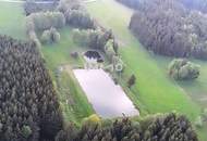 Großes Grundstück mit Fischteich und Badeteich, Erholungsanlage, Freizeitparadies mit viel Potenzial