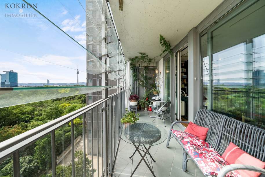 Wohnen in unmittelbarer Nähe von UNO City, U1 und Alter Donau - Rückzugsort mit Loggia, Wohnung-kauf, 495.000,€, 1220 Wien 22., Donaustadt