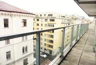 Zieglergasse: Top-moderne DG-Whg. ohne Dachschrägen mit 30m² Terrassenfläche + AB AUGUST!