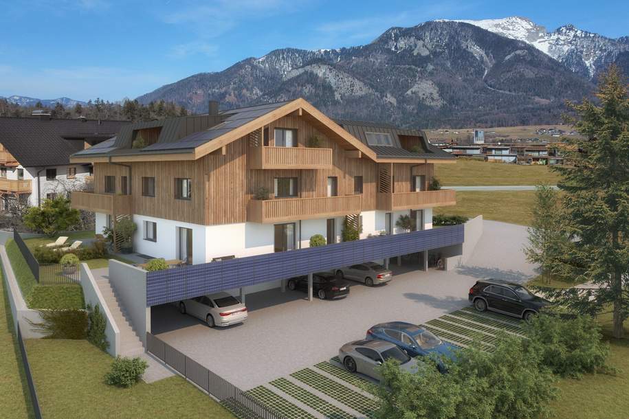 DG-Wohnung am Wolfgangsee Top 8 Provisionsfrei. Baustart erfolgt., Wohnung-kauf, 360.000,€, 5340 Salzburg-Umgebung