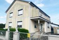 Geräumiges Miethaus , auch für zwei Familien geeignet.