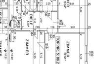 LICHTDURCHFLUTETE RUHIG GELEGENE 3 ZIMMER WOHNUNG IN WEIDLING