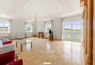Exklusives Pferdeanwesen nahe Wien – Villa, Reitviereck mit Flutlichtanlage, eingezäunte Koppeln, zweites Wohnhaus und über 25.000 m² Eigengrund