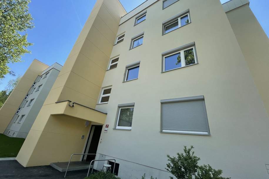 Freundliche Zweizimmerwhg. in herrlicher Sonnenlage im Grünen – mit Balkon &amp; Garage!, Wohnung-miete, 520,58,€, 8750 Murtal
