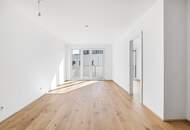 Erstbezug! Lichtdurchflutete 2-Zimmer-Wohnung in Toplage | Mit Balkon und Grünblick