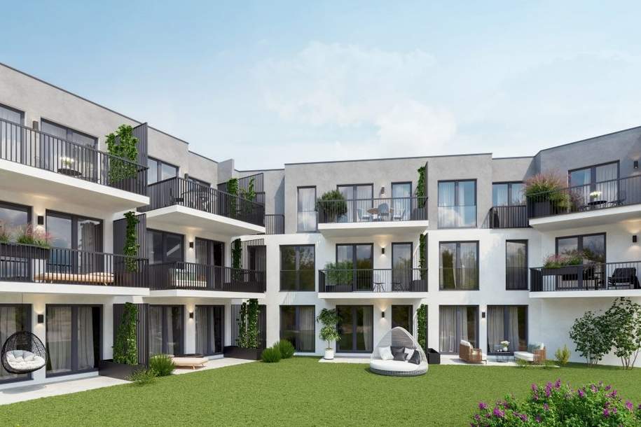 Provisionsfrei! Moderne 3-Zimmer mit Garten und Terrasse, Wohnung-kauf, 625.000,€, 2353 Mödling