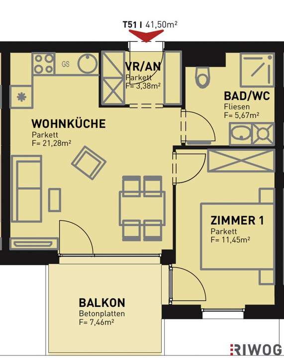 Erstbezug Alte Donau I Fertigstellung 08/26