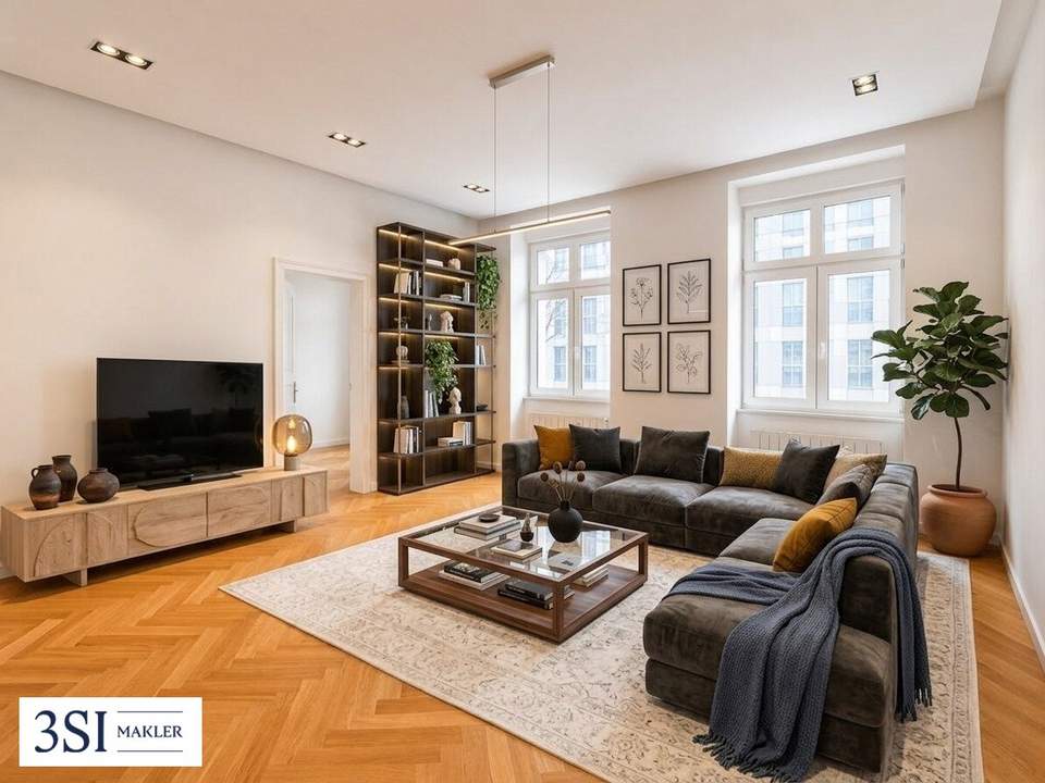Stilvolles Wohnen im Altbau in urbaner Lage