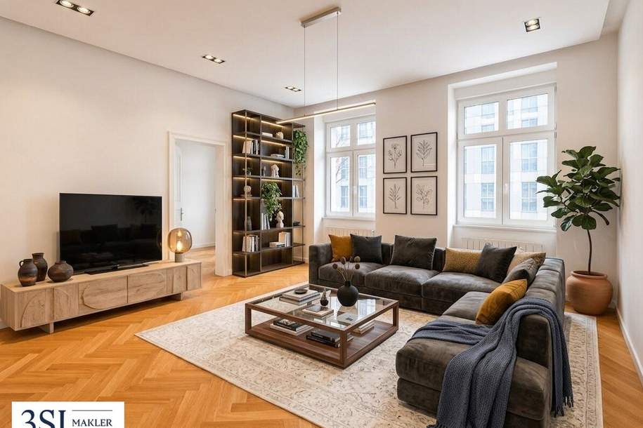 Stilvolles Wohnen im Altbau in urbaner Lage, Wohnung-kauf, 447.700,€, 1180 Wien 17., Hernals