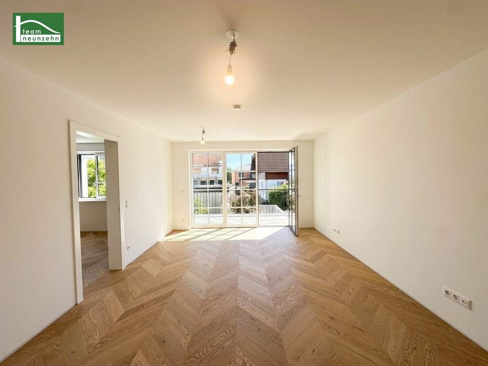 Leben an der schönen Donau - Hochwertiger Erstbezug mit großem Balkon!