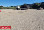 Außenlagerfläche mit Garage im Ennshafen!