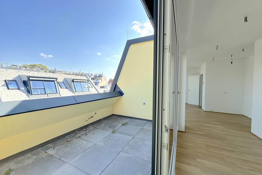 Atemberaubende Dachwohnung mit Terrasse in Ost-Ausrichtung! Erstbezug!, Wohnung-kauf, 751.850,€, 1180 Wien 18., Währing