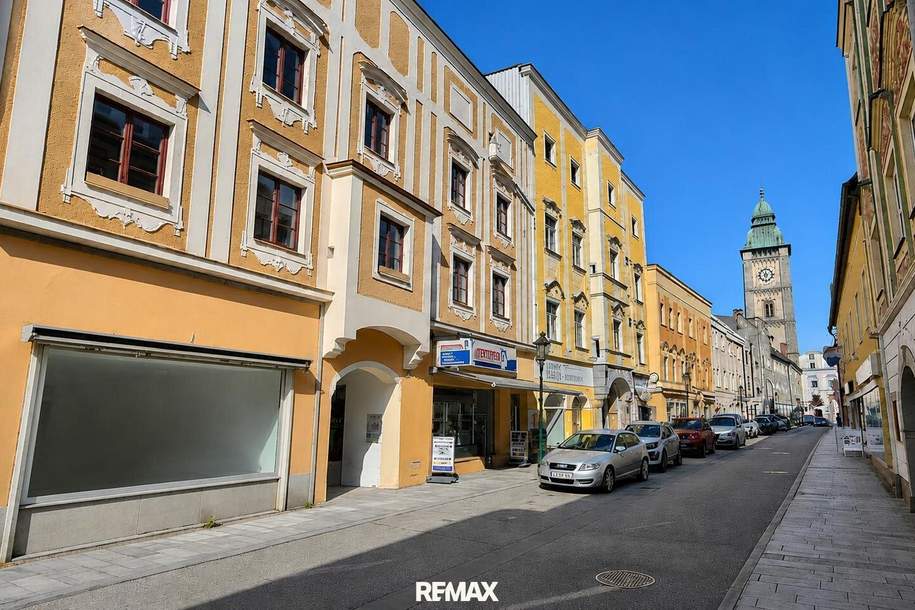 Vielseitig nutzbares Geschäftslokal mit ca. 102 m² Verkaufsfläche, Gewerbeobjekt-miete, 855,00,€, 4470 Linz-Land