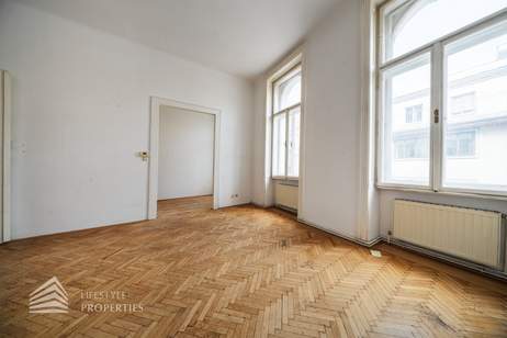 Sanierungsbedürftige 3-Zimmer Wohnung, Nähe Westbahnhof, Wohnung-kauf, 315.000,€, 1060 Wien 6., Mariahilf