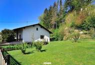 Unterkellerter Bungalow mit traumhaftem Garten u. Doppelgarage in zentraler Lage!