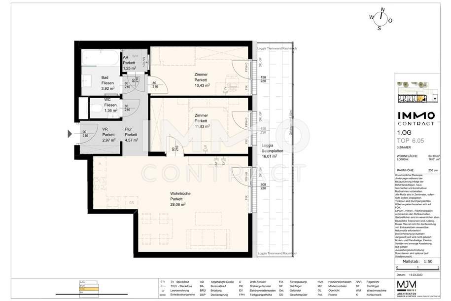 Stock2Live Exklusive Wohneinheiten 42qm - 120qm in Stockerau! Fußläufig zu Schule und Bahnhof!, Wohnung-kauf, 348.000,€, 2000 Korneuburg