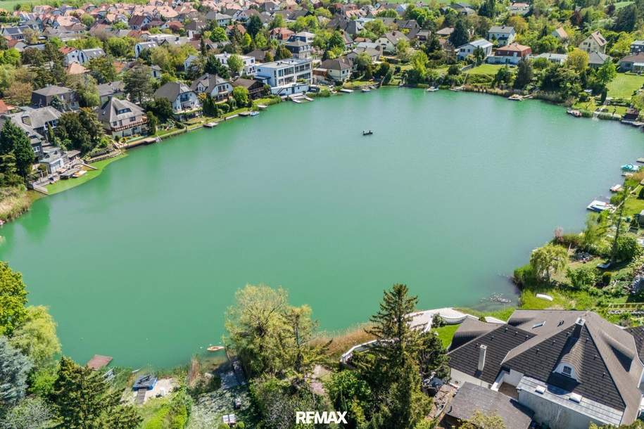 "Haus am See mit eigenem Steg - nahe Wien- Urlaubsfeeling - Investment", Haus-kauf, 2333 Bruck an der Leitha