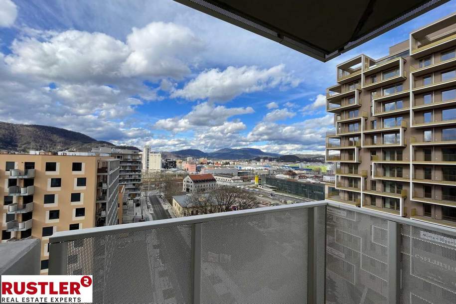 Geräumige 3-Zimmerwohnung mit Balkon und bestem Ausblick!, Wohnung-miete, 922,65,€, 8020 Graz(Stadt)