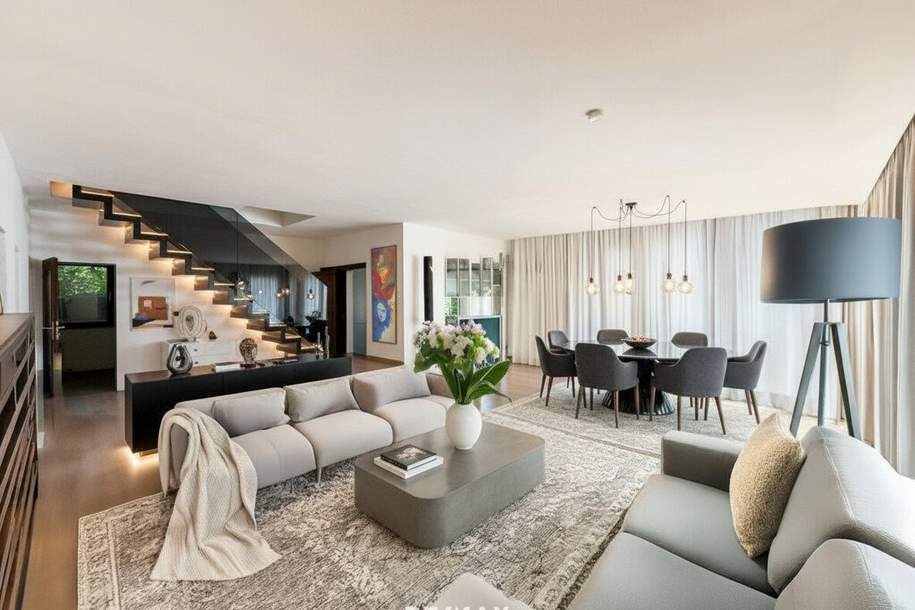 In MAUER uneinsichtiges Gartenparadies, Haus-kauf, 1.200.000,€, 1130 Wien 13., Hietzing