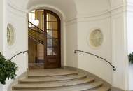 Elegante, helle und klimatisierte Dachgeschosswohnung in kleinem Stadtpalais vis à vis Theresianum