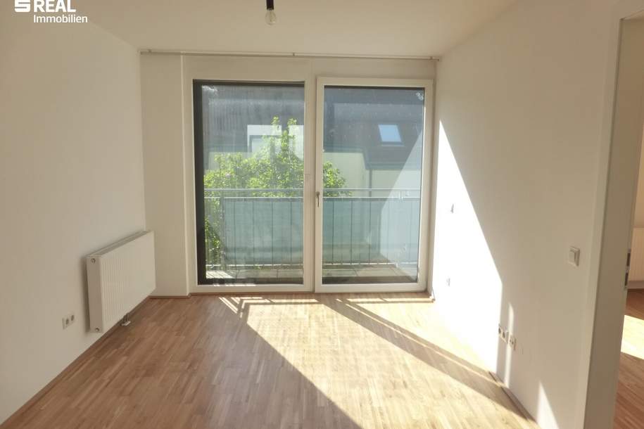 Sonnige, moderne 2-Zimmer-Wohnung mit Balkon und Garagenplatz - nur 295.000,--, Wohnung-kauf, 295.000,€, 1220 Wien 22., Donaustadt