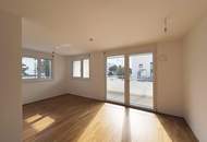 Q11 Leben in Simmering - Lichtdurchflutete Loggiawohnung mit 2 Zimmern und Deckenkühlung!