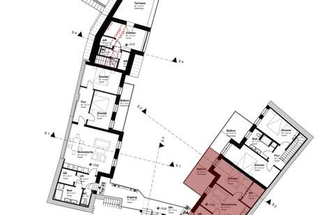 Wiener Geschichte neu komponiert | VICUS NUCUM | Nähe Kahlenberg, Cobenzl &amp; Bethovengang | ERSTBEZUG, Wohnung-kauf, 649.000,€, 1190 Wien 19., Döbling