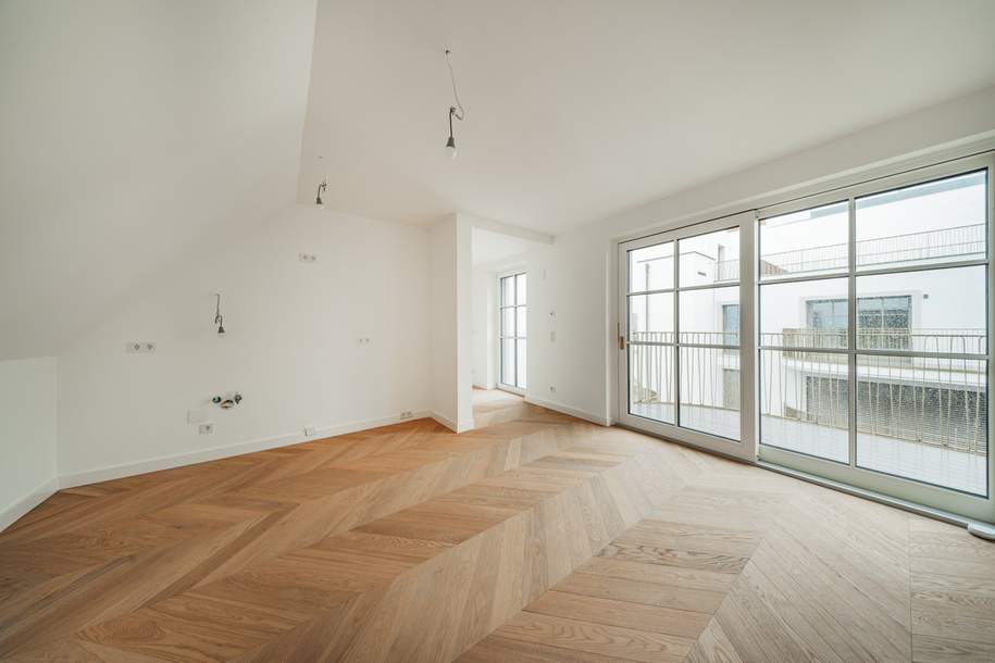 2-Zimmer Dachgeschoßwohnung - Erstbezug, Wohnung-kauf, 638.000,€, 1040 Wien 4., Wieden