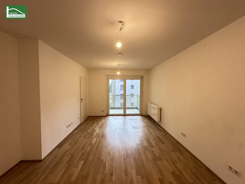 LEO 131 - Moderne 2-Zimmer Wohnung in Hofruhelage! 4 Busstationen zum Bahnhof Floridsdorf!