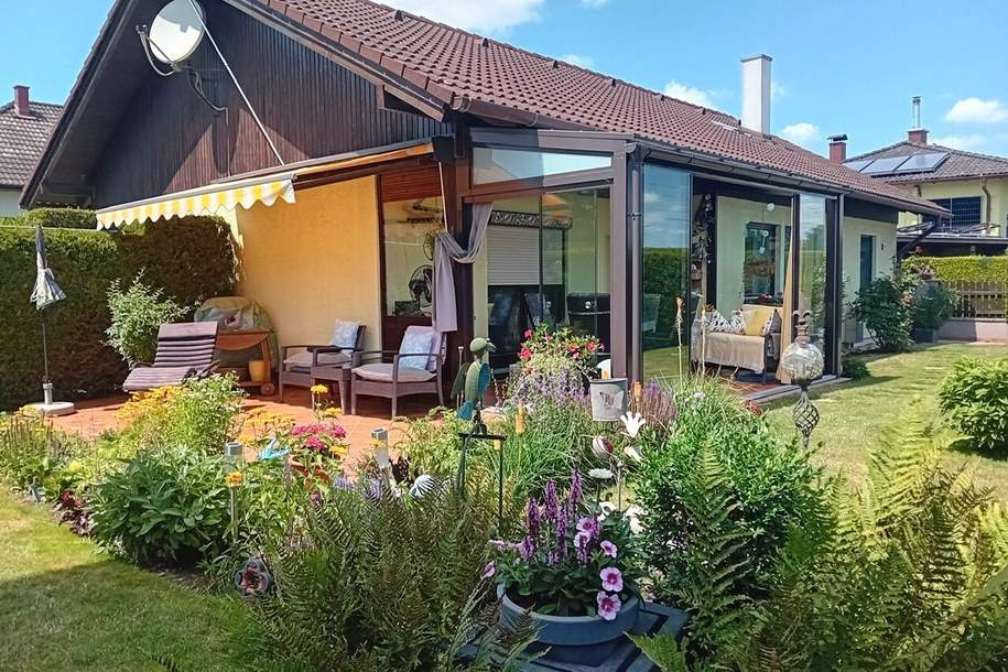 BUNGALOW mit Wintergarten und Garage!, Haus-kauf, 499.000,€, 2201 Korneuburg