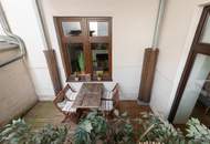 Vollmöblierte Citywohnung | Komplett hofseitig mit Terrasse | Ideal auch als Pied-à-terre | Nähe Schlossquadrat