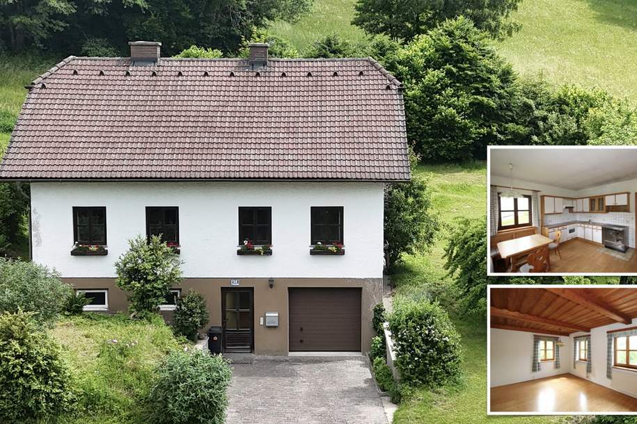 NATURIDYLL - Ruhiges Wohnen mit Urlaubsfeeling und attraktiven Möglichkeiten, Ihre Freizeit aktiv zu gestalten, Haus-kauf, 269.000,€, 4184 Rohrbach