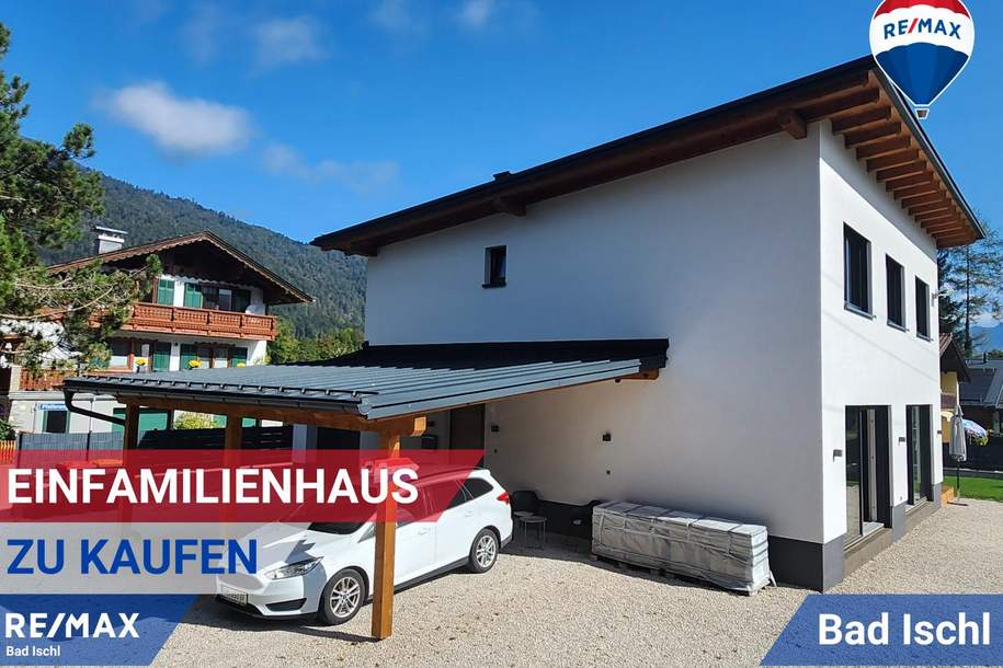 Neues Einfamilienhaus in sonniger Siedlungslage – Wohnen mit Komfort und Qualität in Bad Ischl, Haus-kauf, 710.000,€, 4820 Gmunden