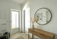 105 m² Dachterrasse für Ihr Leben im Freien – barrierefreie Komfortwohnung mit grünem Energiekonzept